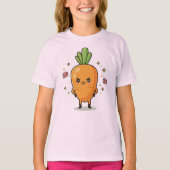 ムーディアニンジンの女の子 Tシャツ (正面)