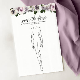 ムーディアネモンとパープルフローラブライダルドレスゲーム