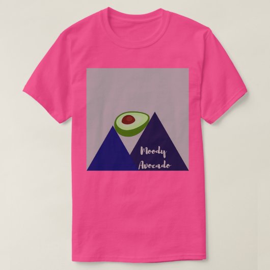 ムーディアボカド Tシャツ (デザイン正面)
