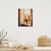 ムーディアーキ絵を描テクチャ、ヨーロッパヴィンテージ ポスター (キッチン)