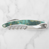 ムーディインクエメラルド金ゴールドウェディングパーティーID988 ソムリエナイフ (裏面)