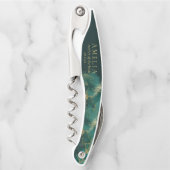 ムーディインクエメラルド金ゴールドウェディングパーティーID988 ソムリエナイフ (正面)