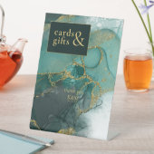 ムーディインクエメラルド金ゴールドカード&ギフトID988 台座サイン (インサイチュ)