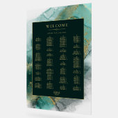 ムーディインクエメラルド金ゴールドシーティングチャートID988 アクリルサイン (傾斜)