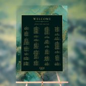 ムーディインクエメラルド金ゴールドシーティングチャートID988 アクリルサイン (ニュートラル)