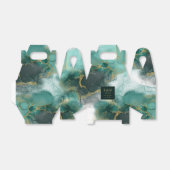 ムーディインクエメラルド金ゴールド抽象芸術ID988 フェイバーボックス (折り畳みなし)