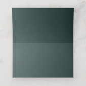 ムーディインクエメラルド金ゴールド抽象芸術ID988 プレイスカード (内部開封)