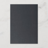 ムーディインク木炭金ゴールド抽象芸術詳細ID988 エンクロージャーカード (裏面)