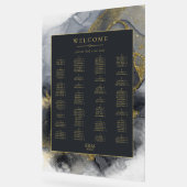 ムーディインク炭の金ゴールドシーティングチャートID988 アクリルサイン (傾斜)