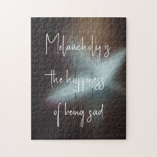 ムーディウィンターナイトの大きなクリスマススター ジグソーパズル (縦)