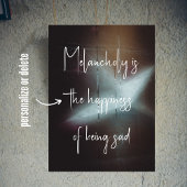 ムーディウィンターナイトの大きなクリスマススター ポスター