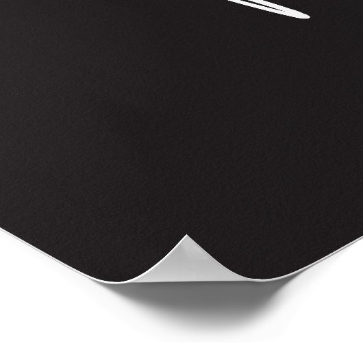 ムーディウィンターナイトの大きなクリスマススター ポスター (角)