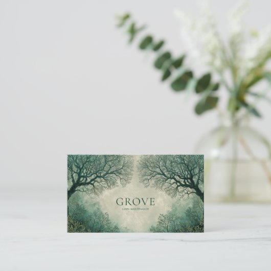 ムーディウィンターフォレストゴシックロマンス 名刺 (スタンド正面)