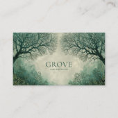 ムーディウィンターフォレストゴシックロマンス 名刺 (正面)