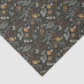 ムーディウィンターボタニカルクリスマスホリデー 薄葉紙 (詳細)