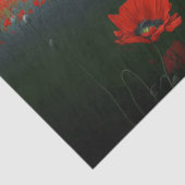 ムーディウェザーバーンドポピー 薄葉紙 (詳細)