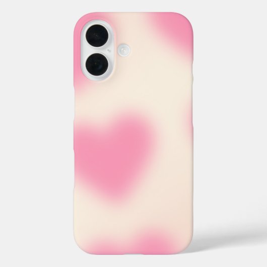 ムーディエステティックピンクハート Case-Mate iPhoneケース (裏面)