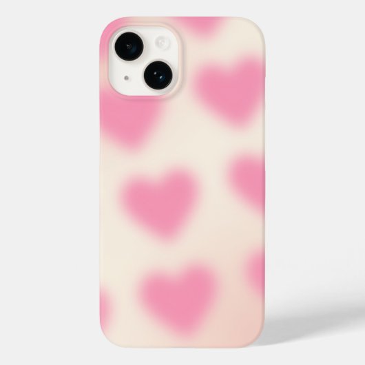 ムーディエステティックピンクハート Case-Mate iPhoneケース (裏面)