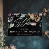 ムーディエレガントトワイライトミュートされたパステルフローラへようこそ ポスター