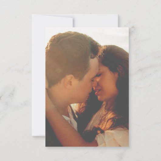 ムーディエレガントーのロマンチックバラフローラ写真 セーブザデート (裏面)