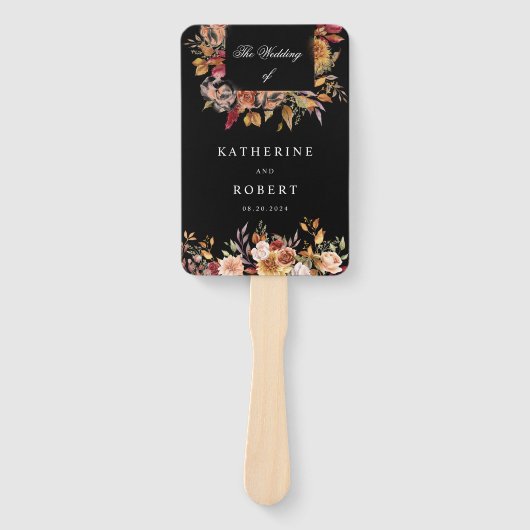 ムーディエレガントー秋フローラ ハンドファン (正面)