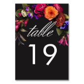 ムーディエレガントー鮮やかハーベストフローラ テーブルナンバー (正面)