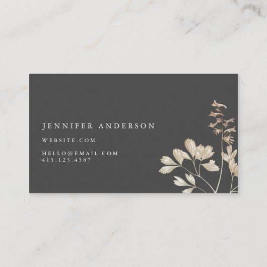 ムーディエレガントー・ボホモダン 名刺 (裏面)