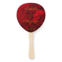 ムーディエレガントーBurgundy Redフローラ結婚ズ