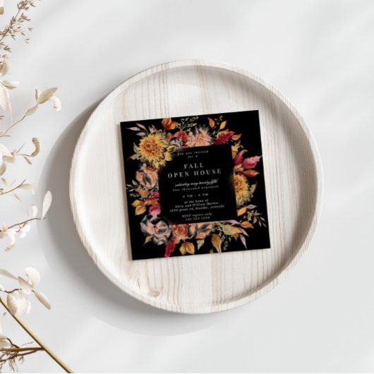 ムーディオータムエレガントフローラスクエアオープンハウス 招待状