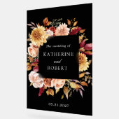 ムーディオータムエレガントフローラ アクリルサイン (傾斜)