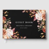 ムーディオータムフローラエレガントな結婚式 ゲストブック (正面)