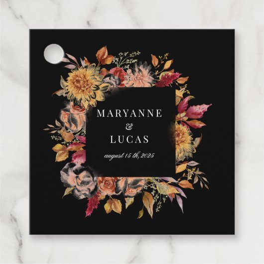 ムーディオータムフローラモノグラム フェイバータグ (正面)