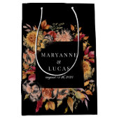 ムーディオータムフローラモノグラム ミディアムペーパーバッグ (正面)