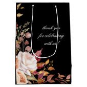 ムーディオータムフローラモノグラム ミディアムペーパーバッグ (裏面)