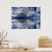 ムーディクラウドのビデオ通話の背景 ポスター (キッチン)