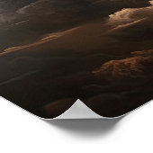 ムーディクラウドアートプリントポスター ポスター (角)