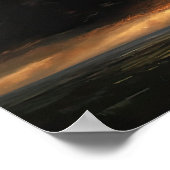 ムーディクラウドアートプリントポスター ポスター (角)