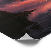 ムーディクラウドアートプリントポスター ポスター (角)