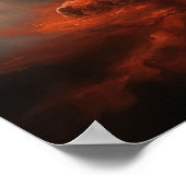 ムーディクラウドアートプリントポスター ポスター (角)