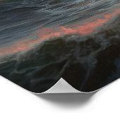 ムーディクラウドアートプリントポスター ポスター (角)