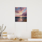 ムーディクラウドアートプリントポスター ポスター (キッチン)