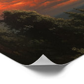 ムーディクラウドアートプリントポスター ポスター (角)