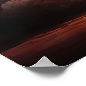 ムーディクラウドアートプリントポスター ポスター (角)