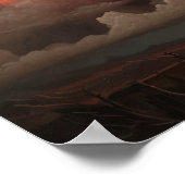 ムーディクラウドアートプリントポスター ポスター (角)