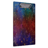 ムーディグラデーション | サイケデリックグランジ金ゴールド クリップボード (右)