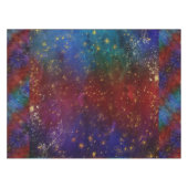 ムーディグラデーション | サイケデリックグランジ金ゴールド テーブルクロス (正面(横))