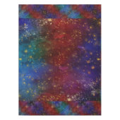 ムーディグラデーション | サイケデリックグランジ金ゴールド テーブルクロス (正面)