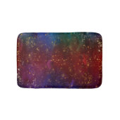 ムーディグラデーション | サイケデリックグランジ金ゴールド バスマット (正面)