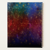 ムーディグラデーション |スターサイケデリックダッグランジトカスタム プランナー手帳 (裏面)