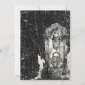 ムーディゴシックハロウィーンコスチュームパーティー 招待状 (裏面)